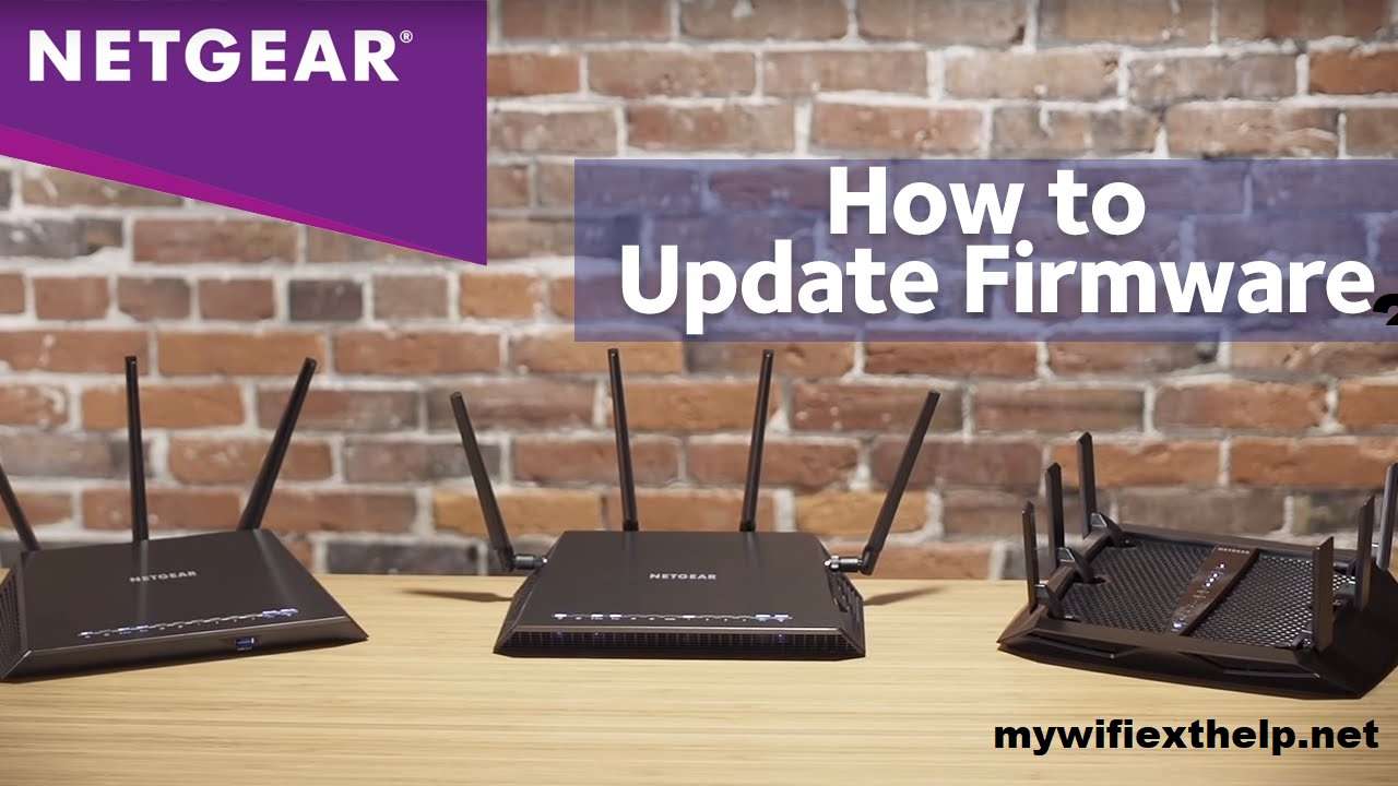 Netgear EX3800 firmware update