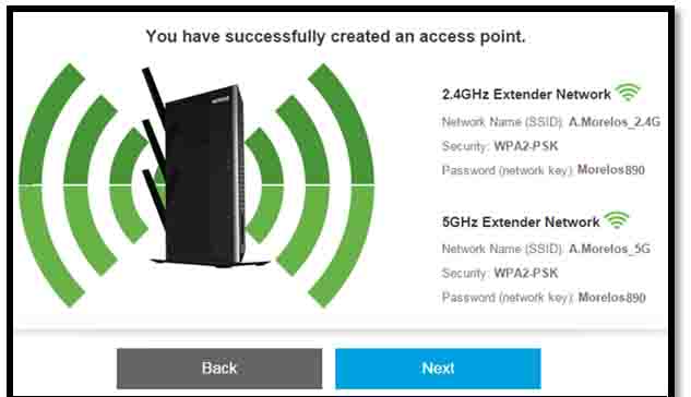 Access point setup