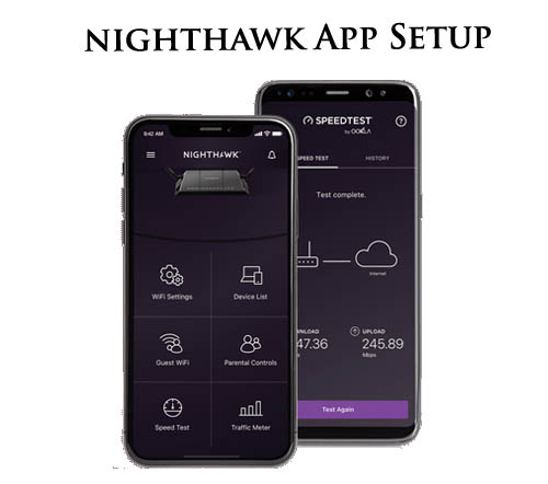 Nighthawk app setup